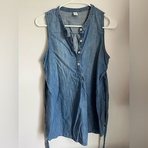 Old Navy Maternity Chambray Top